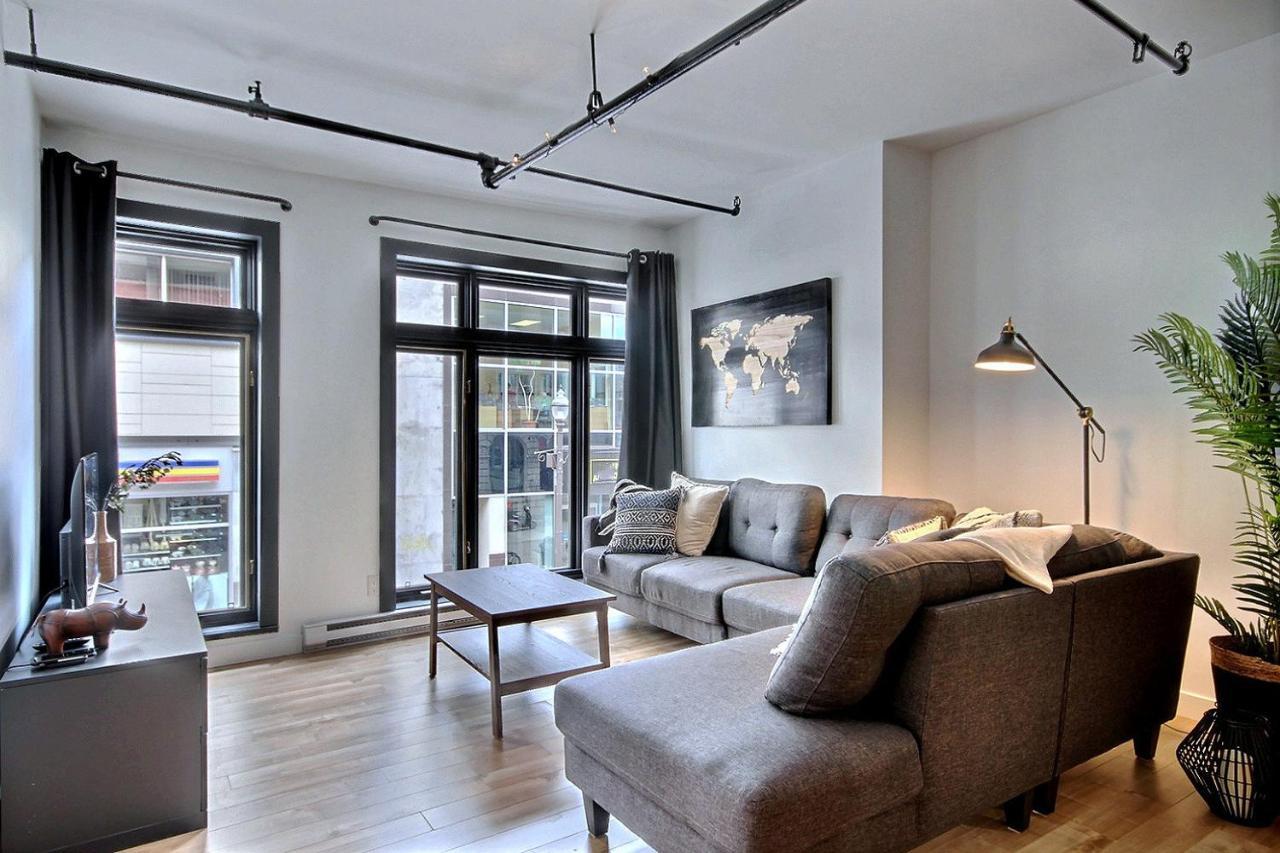 Le Gentleman // Downtown Spacious Condo Ciudad de Quebec Exterior foto